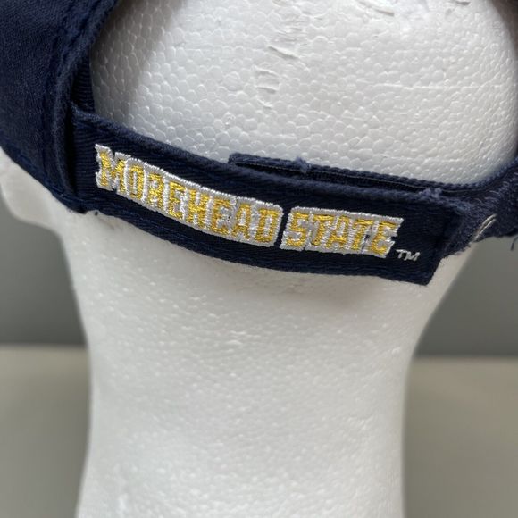 Joe Ts Morehead State Navy OSFM Strap Back Hat Cap - Picture 6 of 10